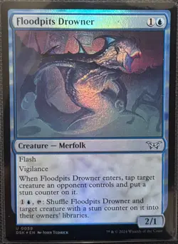MTG Duskmourn Floodpits Drowner Foil (Uncommon) - Image 1