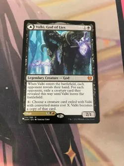 MTG - VALKI GOD OF LIES - MYTHIC - THE LIST REPRINTS - NM - (KHM) - Image 1