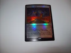 Blazemire Verge Duskmourn: House of Horror Foil Land NM Free Ship & Tracked - Image 1
