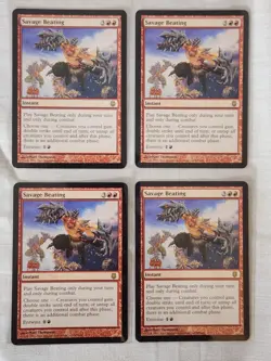 Played Savage Beating Darksteel Mtg Magic the Gathering - Image 3