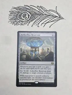 Aetherflux Reservoir Kaladesh Regular Non Foil Mtg Magic The Gathering - Image 1