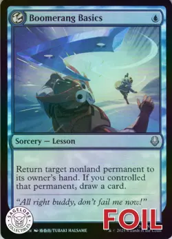 MTG Boomerang Basics (46) | NM Foil | Avatar: The Last Airbender {TLA} - Image 1