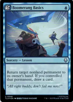 MTG Boomerang Basics (46) | NM Foil | Avatar: The Last Airbender {TLA} - Image 2