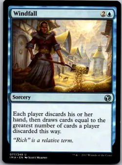 Windfall - Iconic Masters (77) | NM | [IMA] - Image 1