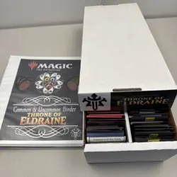 MTG Magic the Gathering Bulk Retail Lot Throne of Eldraine 1626 C, 393 UC Binder - Image 2
