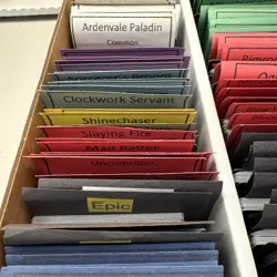 MTG Magic the Gathering Bulk Retail Lot Throne of Eldraine 1626 C, 393 UC Binder - Image 4