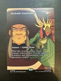Dockside Extortionist (Borderless) 28 - MTG AVATAR THE LAST AIRBENDER NM - Image 1