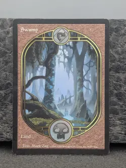 LP - Swamp - Unglued - Magic The Gathering Lightly Played English MTG - Image 1