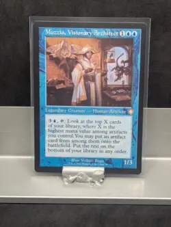 Muzzio, Visionary Architect X1 LP The Brother's War Commander MTG - Image 1