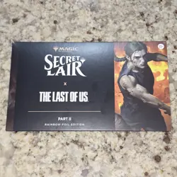 MTG Secret Lair The Last of Us Part II Rainbow Foil Edition SEALED TLoU 2 NEW - Image 1