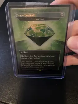 MTG Chaos Emerald Near Mint Condition Magic The Gathering - Image 1
