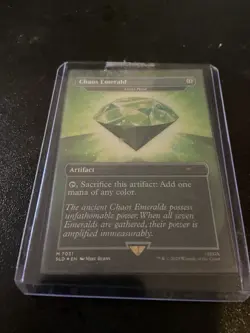MTG Chaos Emerald Near Mint Condition Magic The Gathering - Image 2
