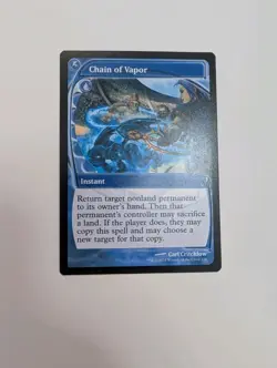 MTG - Chain of Vapor (Future Sight) - Mystery Booster 2 (MB2) NM/M Condition - Image 1