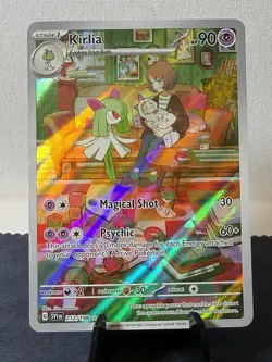 Pokemon TCG: Scarlet & Violet Base Kirlia 212/198 IR NM - Image 2