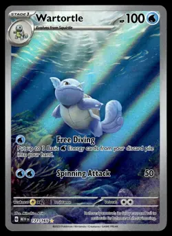 2023 Scarlet & Violet Series - Scarlet & Violet - 151 Wartortle Illustration - Image 1
