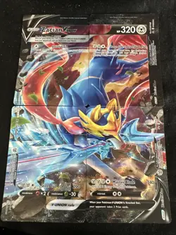 Pokemon Card Zacian V-Union SWSH163-SWSH166 Standard Size PROMO Near Mint - Image 1