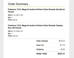 Pokemon TCG: Mega Evolution-Perfect Order Booster Display Box (36 Packs) PRESALE - Image 2