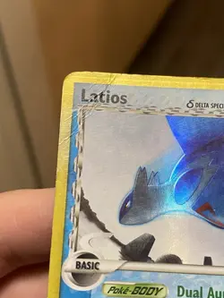 Pokemon TCG Latios 12/110 Holon Phantoms Delta Species Holo Rare - HP/Damaged - Image 3