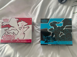 Pokemon Center White Flare & Black Bolt ETB Elite Trainer Box Sealed Pokemon TCG - Image 1