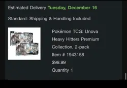 Pokemon TCG: Unova Heavy Hitters Premium Collection 2-pack - Image 2