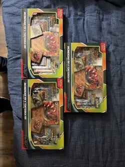Pokemon Incineroar And Torterra Special Collection Box Lot Of 3 Sealed Boxes - Image 1