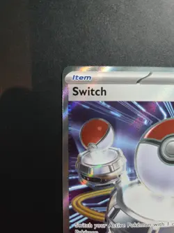 Switch 123/094 - Full Art Trainer - Holo - Pokemon TCG - Phantasmal Flames - Image 3