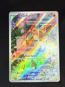 Pokemon Center Charmander #44 Obsidian Flames ETB Promo - LP - Image 1