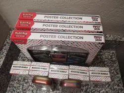 Pokemon S/V 151 Booster Bundle And Poster Collection Mini Tin Lot New Sealed - Image 2