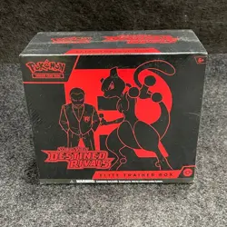 Pokemon TCG Scarlet & Violet Destined Rivals Elite Trainer Box, Worn Box - Image 1