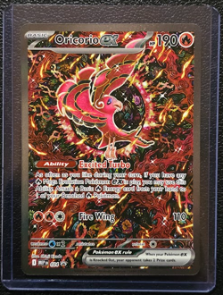 Pokemon Oricorio ex MEP 024 Mega Evolution Black Star Promo - Image 1