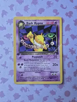 Pokemon TCG Dark Hypno Team Rocket 26/82 1st Edition Non-Holo Rare DM - Image 1