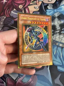 Yugioh Dark Magician of Chaos GLD1-EN016 Gold Rare Limited VLP (LT) - Image 2