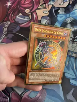 Yugioh Dark Magician of Chaos GLD1-EN016 Gold Rare Limited VLP (LT) - Image 3