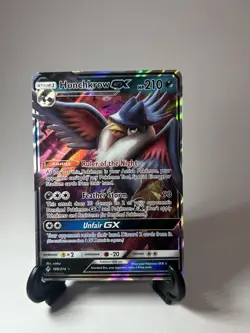 Pokemon TCG Honchkrow GX Unbroken Bonds Holo Ultra Rare Card 109/214 - Image 1