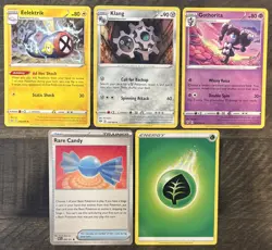 pokemon card lot (5) stage 1, Item, energy - Image 1