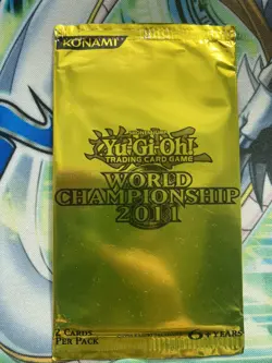 Yugioh World Championship 2011 Card Pack Promo Booster WP11 SEALED - Image 1