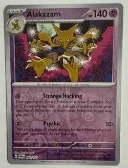 Alakazam 82/167 Twilight Masquerade Reverse Holo Pokemon TCG Card NM - Image 1