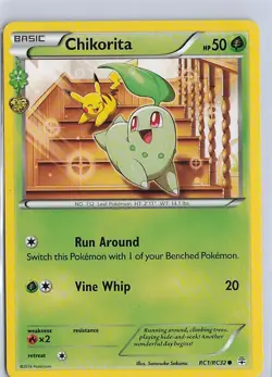 Pokemon Card Chikorita RC1/RC32 Generations Radiant Collection - Image 1