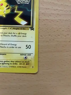 Pokemon Card Pikachu Movie Promo #4 - Image 4