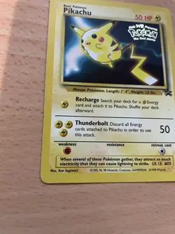 Pokemon Card Pikachu Movie Promo #4 - Image 5