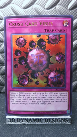 | Yugioh Crush Card Virus LCKC-EN046 Ultra Legendary Collection Kaiba NM/LP | - Image 1