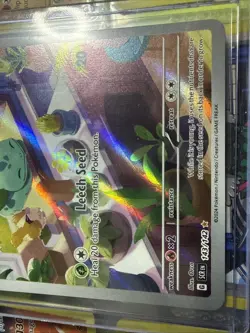 Pokemon TCG Bulbasaur Card 143/142 Stellar Crown Illustration, Rare - Image 2