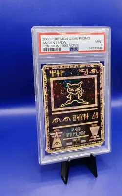 Ancient Mew Movie Promo Pokemon Card Nintendo WOTC TCG 2000 Graded PSA 9 SWIRL - Image 3