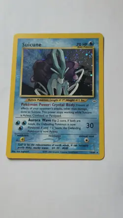 NEAR MINT! Suicune (14/64) Holo Neo Revelation Pokemon Card! rare - Image 1