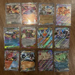 40 English EX/Mega Pokemon TCG Cards + 20 Japanese - Image 1
