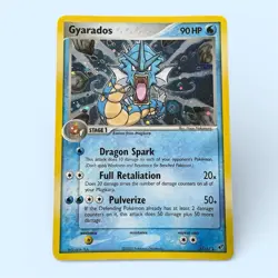 Pokemon Gyarados TCG Holo Rare 8/107 Deoxys MP 2005 Card - Image 1