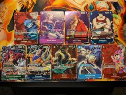 Set Of Tournament Winner Cards One Piece TCG - NM - Image 1