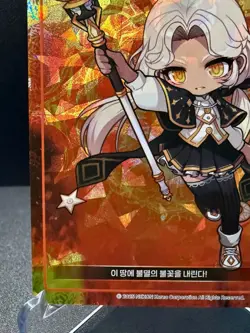 MapleStory Collection Card Archmage of Fire & Poison CLS_098 Unique Korean NM - Image 4