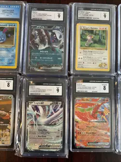Mixed Graded Pokemon Card Lot - CGC 9 Gym Challenge, Neo Destiny, 1st Edition - Image 3