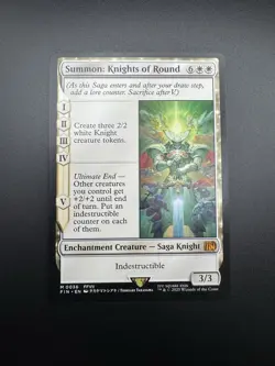 Summon: Knights of Round (REGULAR) x1 - MTG Final Fantasy FIN #36 Non foil - Image 1